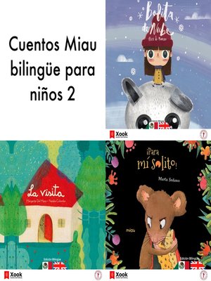 cover image of Cuentos Miau bilingüe para niños 2